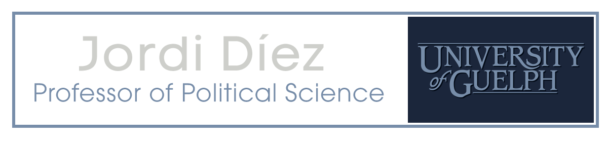 Jordi Diez – Professor of Political Science
